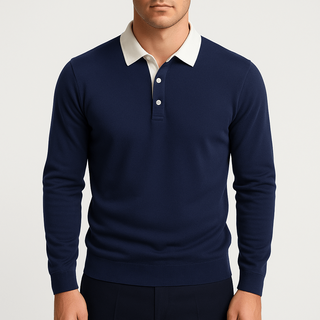 Marco | Maglione Polo in Cotone